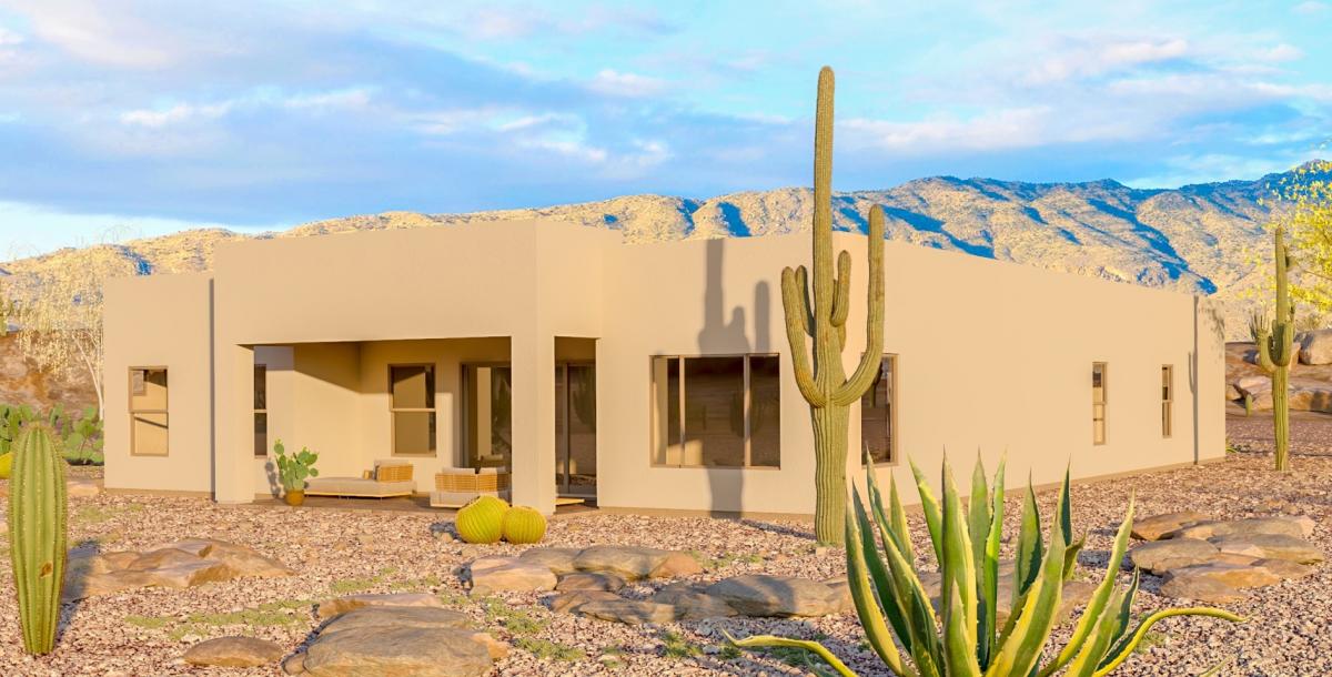 Acacia Desert Modern Fairfield Homes Tucson