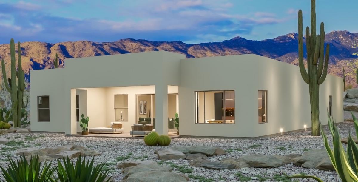 Acacia Desert Modern Fairfield Homes Tucson