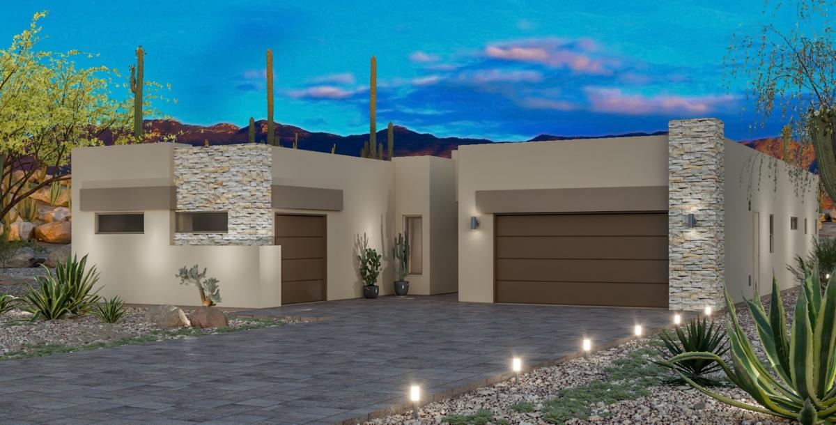 Acacia Desert Modern Fairfield Homes Tucson